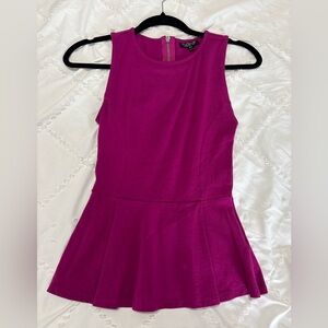 Fuchsia spring top  by Topshop